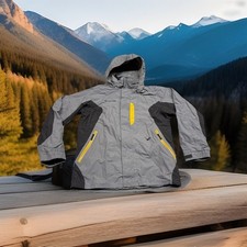 Columbia Interchange Windbreaker Jacket Youth 14/16 Lightweight Raincoat Hiking