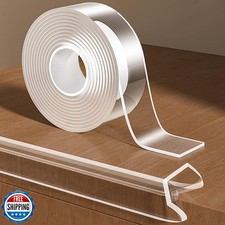 1.18 in x 9.84 FT,Clear Edge Protector Strip Sharp Edge Wrap Cove