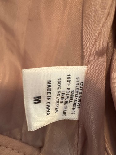 Giacca moto ecopelle Heart Soul donna media malva zip elegante leggera - Foto 6 di 9