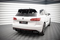 Heckansatz Diffusor Passend FüR Vw Touareg R-Line Mk3 Schwarz Matt