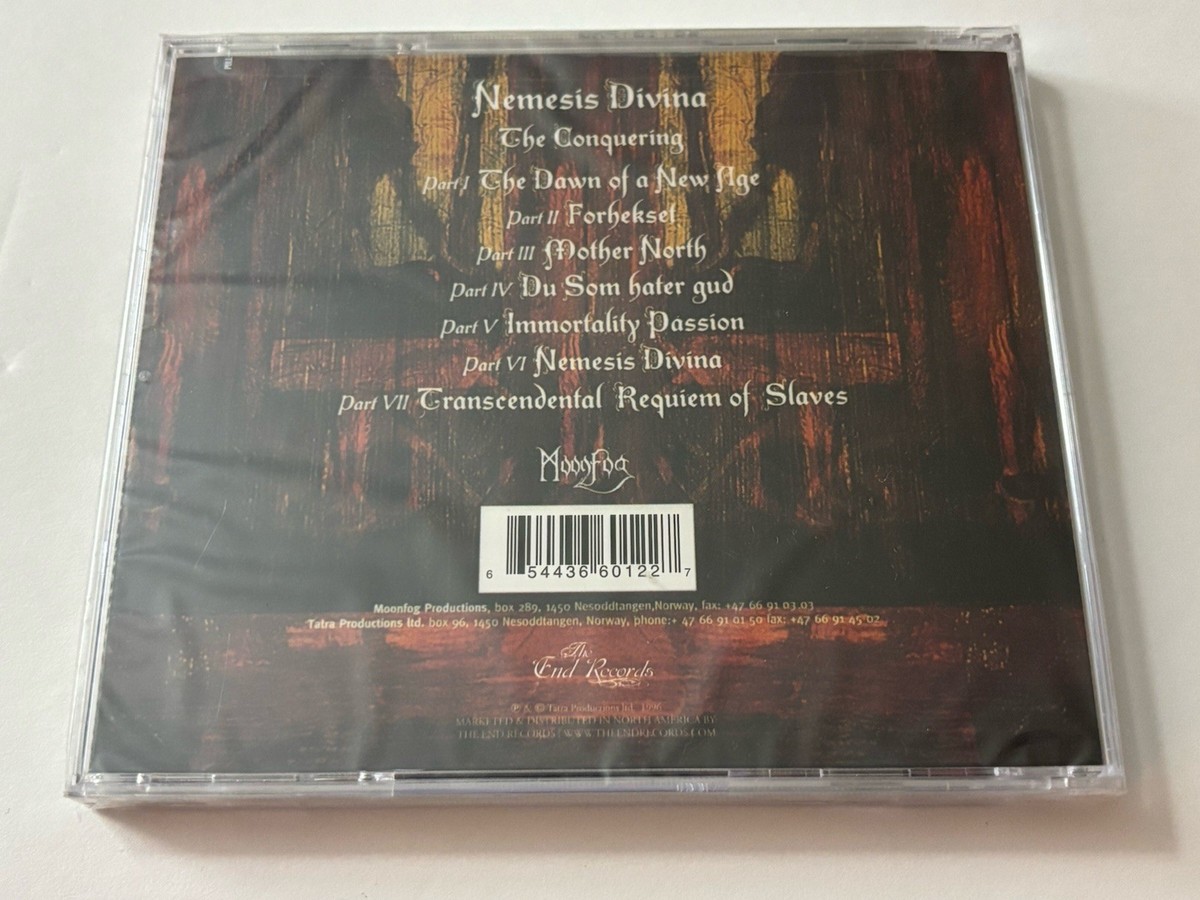 Satyricon Nemesis Divina CD Import 1996 RARE Original Pressing NEW