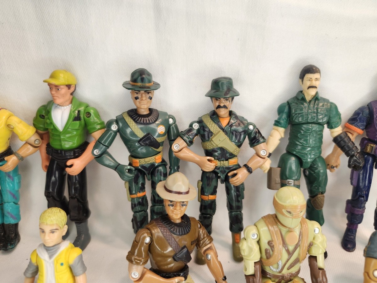 Lot of Vintage Modern Lanard The Corps, Chap & Hasbro GI Joe