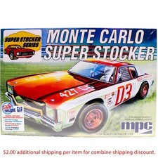 MPC 1971 Monte Carlo Super Stocker 1:25 Scale Model Car Kit