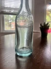 Early 1900’s Vintage Blue Smooth Sided Coca Cola Bottle Washington DC