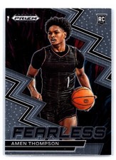 2023 Panini Prizm Draft Picks #11 Amen Thompson Fearless