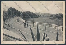 Alessandria Casale Monferrato Lungo Po FG cartolina B1858