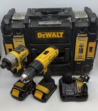 Dewalt DCZ298S2T 18V XR Impact Driver & Combi Drill Set TStak 2 x 1.5Ah
