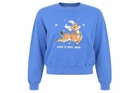 Womens Urban Outfitters Size M Pullover Sweatshirt Blue Long Sleeve Casual