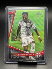Topps Chrome MLS Cassius Mailula Green Wave Refractor  /99 Toronto FC