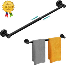Towel Racks for Bathroom-Adjustable Towel Holder 13.18Inch-24Inch Sturdy and Ru