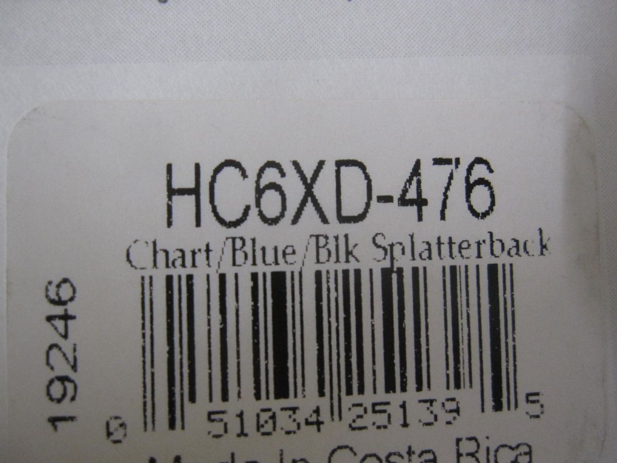 Strike King 6XD 476 Chart/Blue/Black Splitter New Lures - Image 3