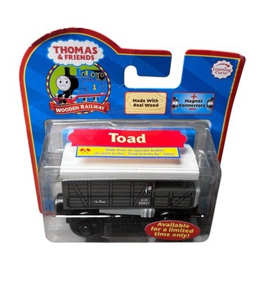 Thomas & Friends NIB Vintage 2006 Wooden Railway TOAD Brake Van Collectible
