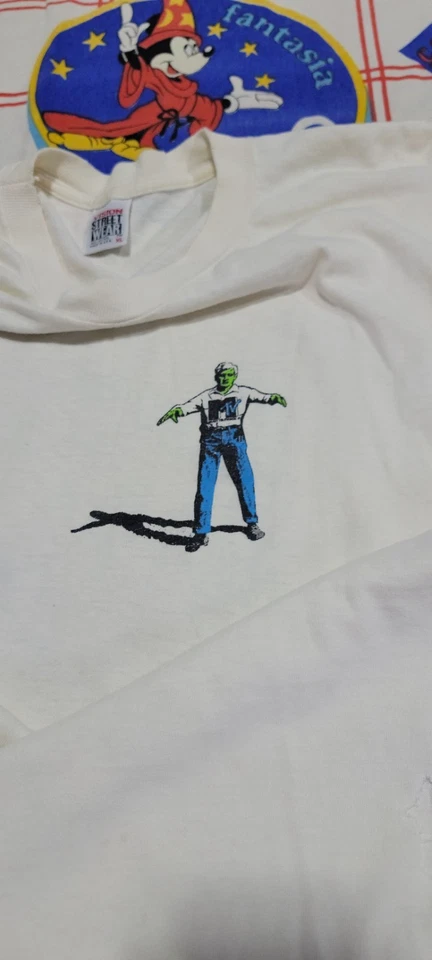 Camiseta De Colección 1990 Vision Street Wear Lost In The Shuffle MTV Zombies XL EE. UU. Foto 3 de 4