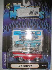 Muscle Machines - 57 Chevy. red...MM14