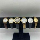 Timex Women's Quartz Wristwatch Lot of 6 Vintage Mixed Styles Expansion Bands — photo 1
