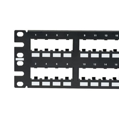 Panduit CPP48FMVNSWBLY 48 Port Flush Mount Patch Panel