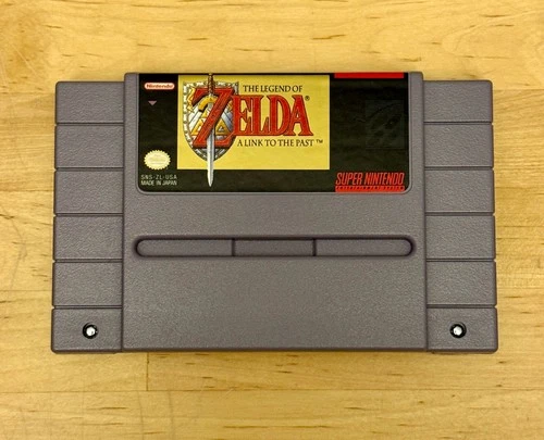 The Legend of Zelda: A Link to the Past (Super Nintendo SNES) Authentic & Tested