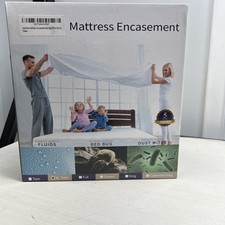 Premium XL Twin Mattress Zippered Encasement Waterproof Cover Utopia Bedding 10"