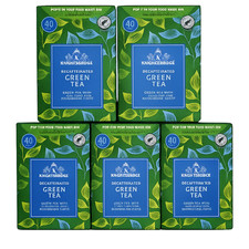 Knightsbridge Decaffeinated Decaf Green Tea - 200 Bags - Natural Herbal Freepost 0.05 per strip