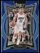 Tristan da Silva 2024-25 Panini Select #83 Blue Prizm Orlando Magic