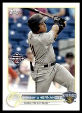 2022 Topps Pro Debut #PD-4 Heriberto Hernandez Charleston Riverdogs