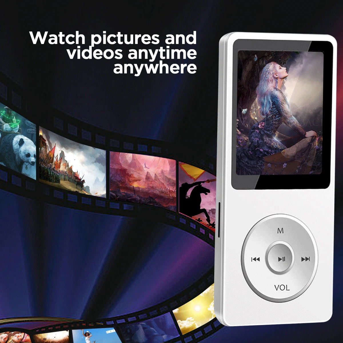 Bluetooth MP3 Player MP4 Media FM Radio Recorder HIFI Sport Music Speakers US Bluetooth MP3 Player MP4 Media FM Radio Recorder HIFI Sport Music Speakers US