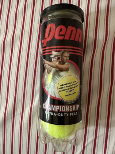 Oficjalne USTA Nowe piłki tenisowe Penn Mistrzostwa Maria Sharapova na etykiecie/leagu - Zdjęcie 1 z 7