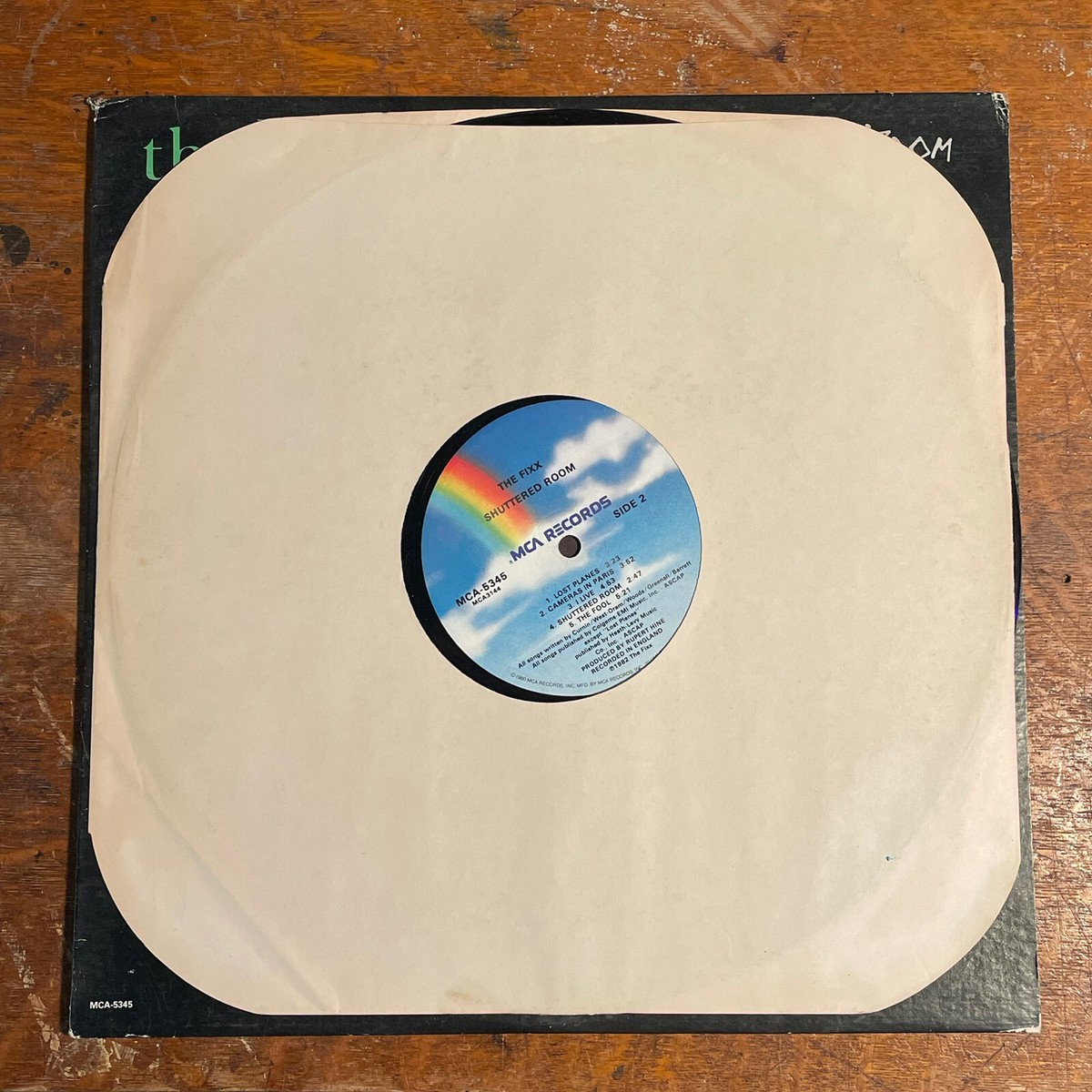 The Fixx Shuttered Room LP 1982 Record Album | eBay
