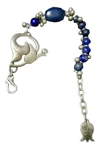 Handcrafted Oriental Turkish Bracelet lapis lazuli Middle eastern jewelry - Imagen 1 de 3