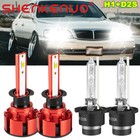 For infiniti Q45 1999 2000 2001 2002-2004 Led Hid Headlight Hi/Lo Beam Bulbs Kit (For: Infiniti Q45)