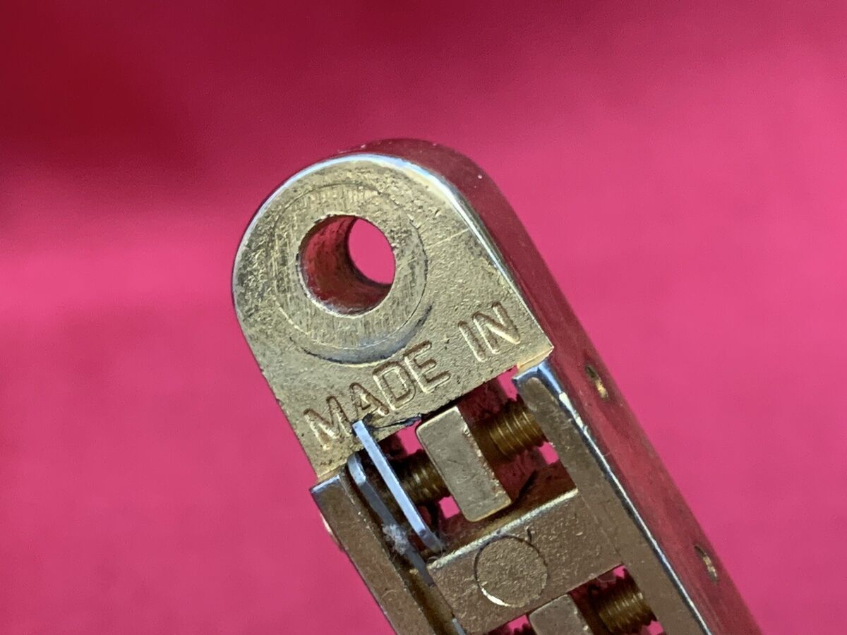 1979 Gibson ABR-1 Nashville GOLD Guitar Bridge Vintage Part 1979 Gibson ABR-1 Nashville GOLD Guitar Bridge Vintage Part