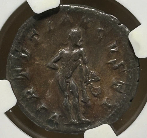 Gordian III AR Double Denarius AD 238-244 Hercules NGC Ch VF