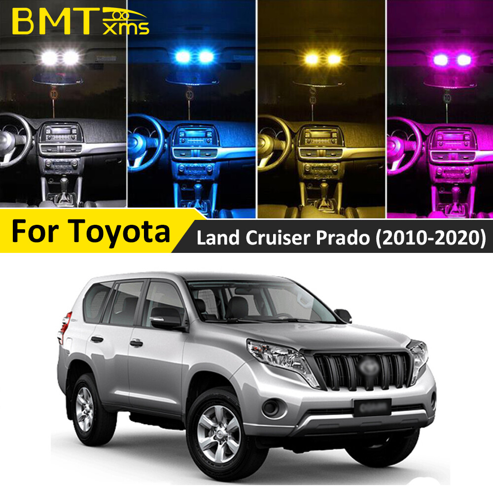 17x LED Interior Lights Package Kit for Lexus GX460 / Toyota Prado 150