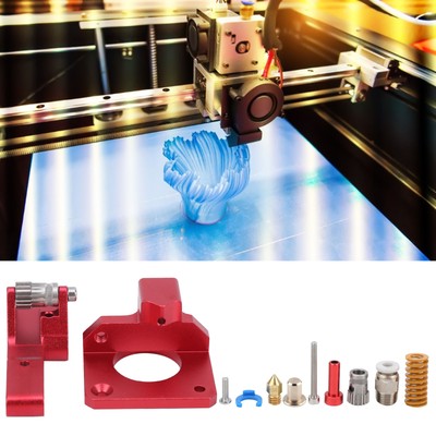 3D Printer Extruder Gear Fit For Ender 3 / CR-10S PRO Red