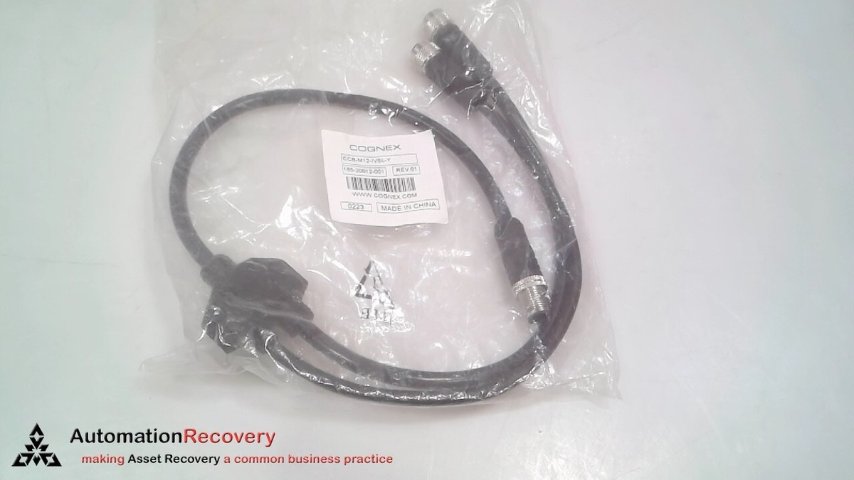 COGNEX CCB-M12-IVSL-Y SPLITTER CABLE 185-20012-001, NEW