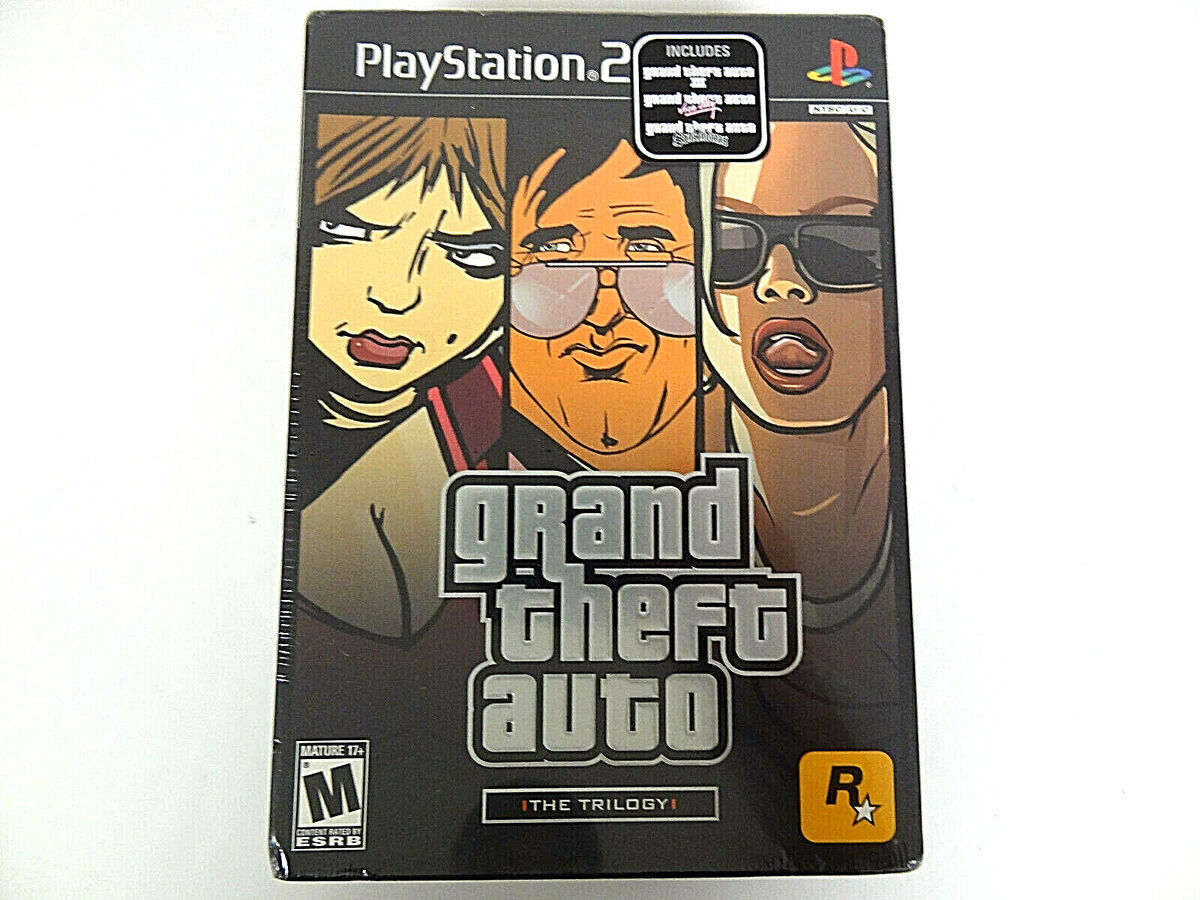 Ps2 Grand Theft Auto Trilogy 3 Pack