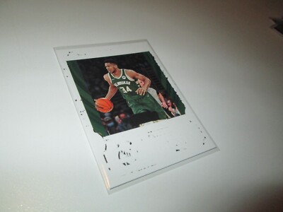 MISPRINT Giannis Antetokounmpo Game Night Ticket  2022-23 Panini Contenders