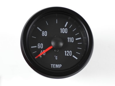 Temperaturanzeige Öl / Wasser Retro 52mm Oldschool