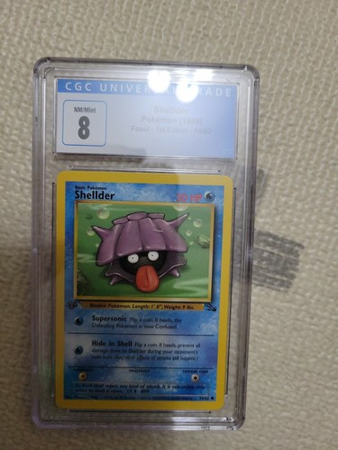 Shellder (1st Edition) graded CGC 8 for sale on eBay