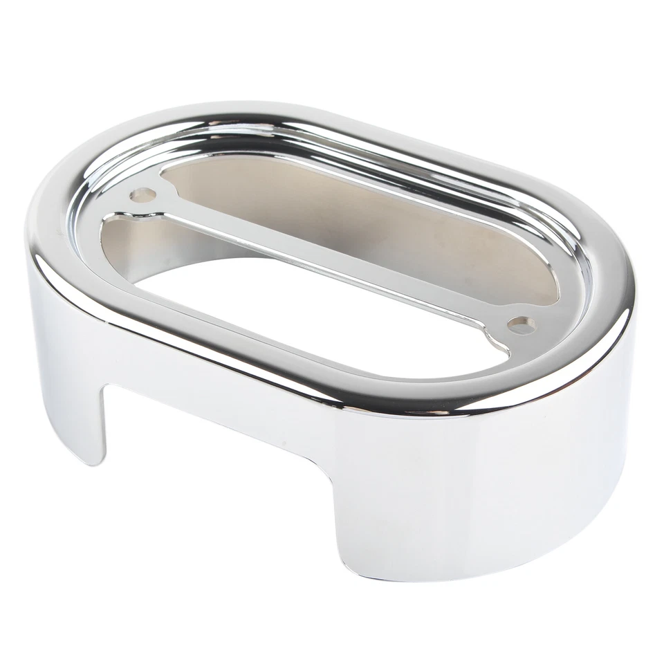 Cubierta rectificadora regulador de voltaje cromado ABS para Harley Fatboy Heritage Softail Foto 2 de 4