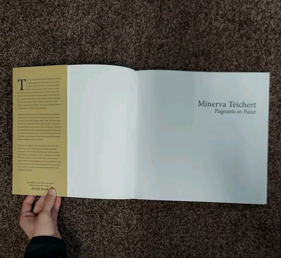 2007 Minerva Teichert: Pageants in Paint  BYU Color Art Show Catalog