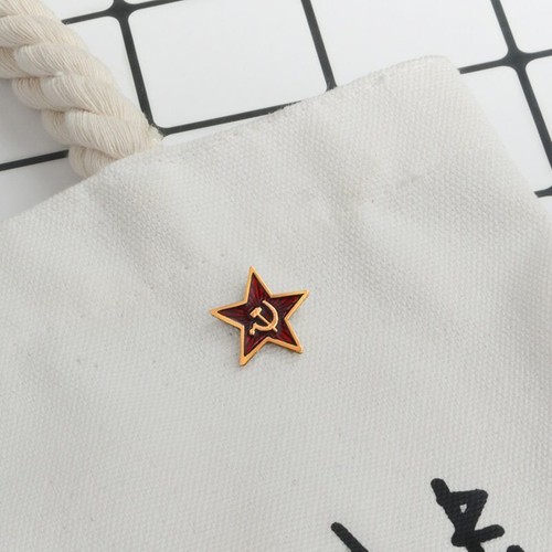 Unión Soviética Rusia Estrella Roja Martillo Hoz Comunista Segunda Guerra Mundial Prendedor Insignia PUBLICACIÓN GRATUITA DEL REINO UNIDO - Imagen 6 de 8