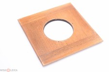   LENS PANEL, PLATE, BOARD 63MM SCREW SIZE DIAMETER HOLE WOOD VIEW CAMERA