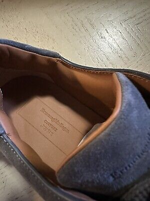 New $850 Ermenegildo Zegna Couture Suede/Leather Sneakers New $850 Ermenegildo Zegna Couture Suede/Leather Sneakers
