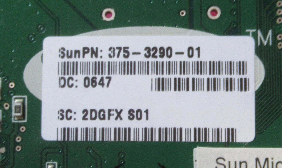 Sun X7296A Radeon 7000 64MB Dual Display Video Graphics Card 375-3290-01 - Image 4 of 4