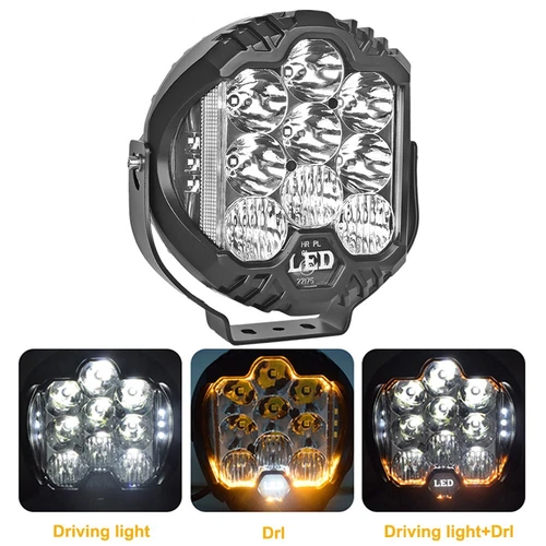 2PCS 5inch LED Work Light For Pods Spot Flood Combo Offroad Driving Fog Lamp - Picture 5 of 10