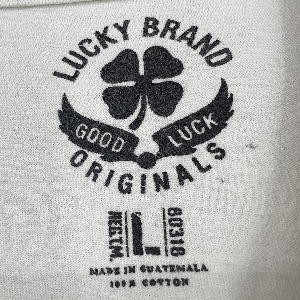 Vintage Lucky Brand Super Charged Speed Shop T Shirt Size Large | eBay