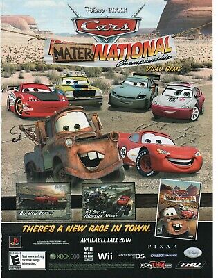 Disney/Pixar Cars Mater-National Championship Box Shot for Xbox