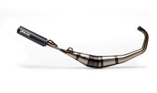 Auspuffanlage Yasuni R1 blau mit Zulassung für Aprilia RS MBK X-Power Malaguti