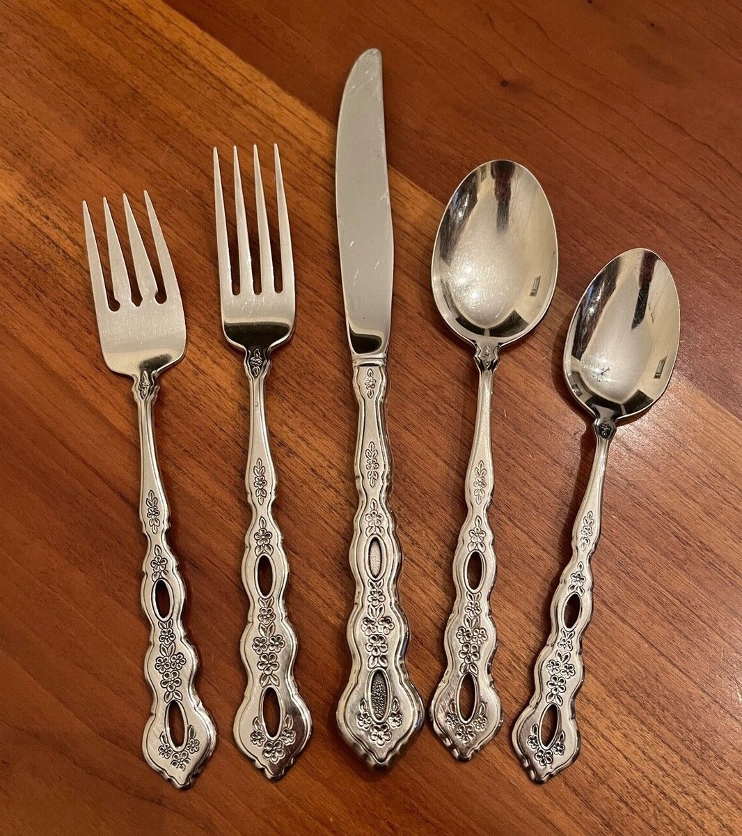 Oneida Community FANTASY Pierced Stainless Flatware - Choice | eBay